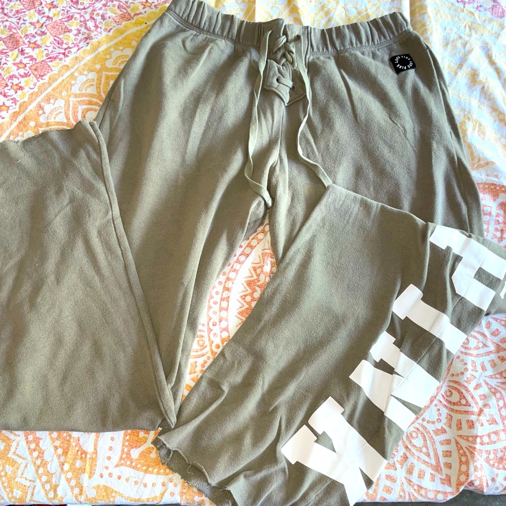 VS PINK Grey Sweatpants